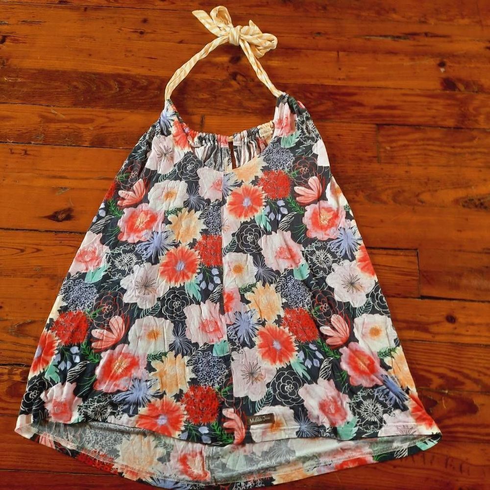 Matilda Jane Floral Halter Tank Top